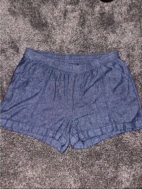 Old Navy Blue High-Waist Women's Shorts